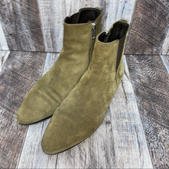 Isabel Marant Etoile Taupe Suede Booties - Picture 2 of 11
